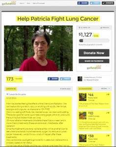 Help Patricia Fight Lung Cancer