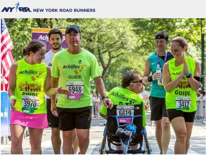Run the 2020 United Airlines NYC Half for Achilles International Rick Ortiz 2