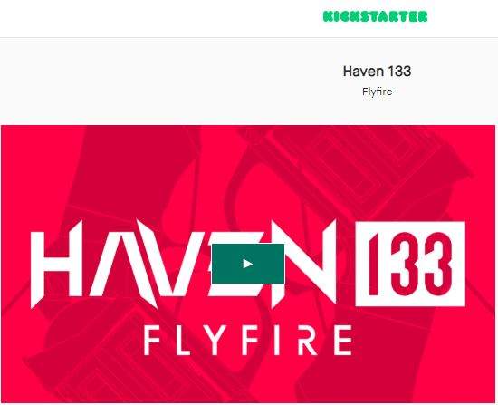 E.J. Grym Launches Haven 133 Flyfire HANA version on KickStarter