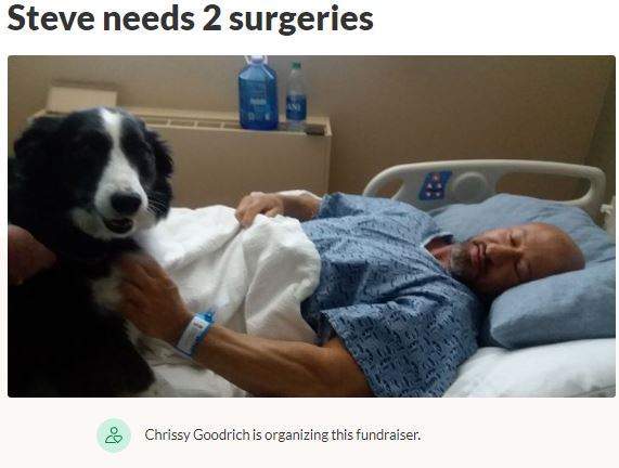 Steve needs 2 surgeries by Chrissy Goodrich