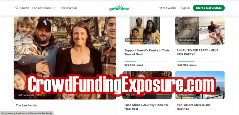 Study different GoFundMe campaigns with lots of Donations and learn what to emulate and avoid Crowd Funding Exposure
